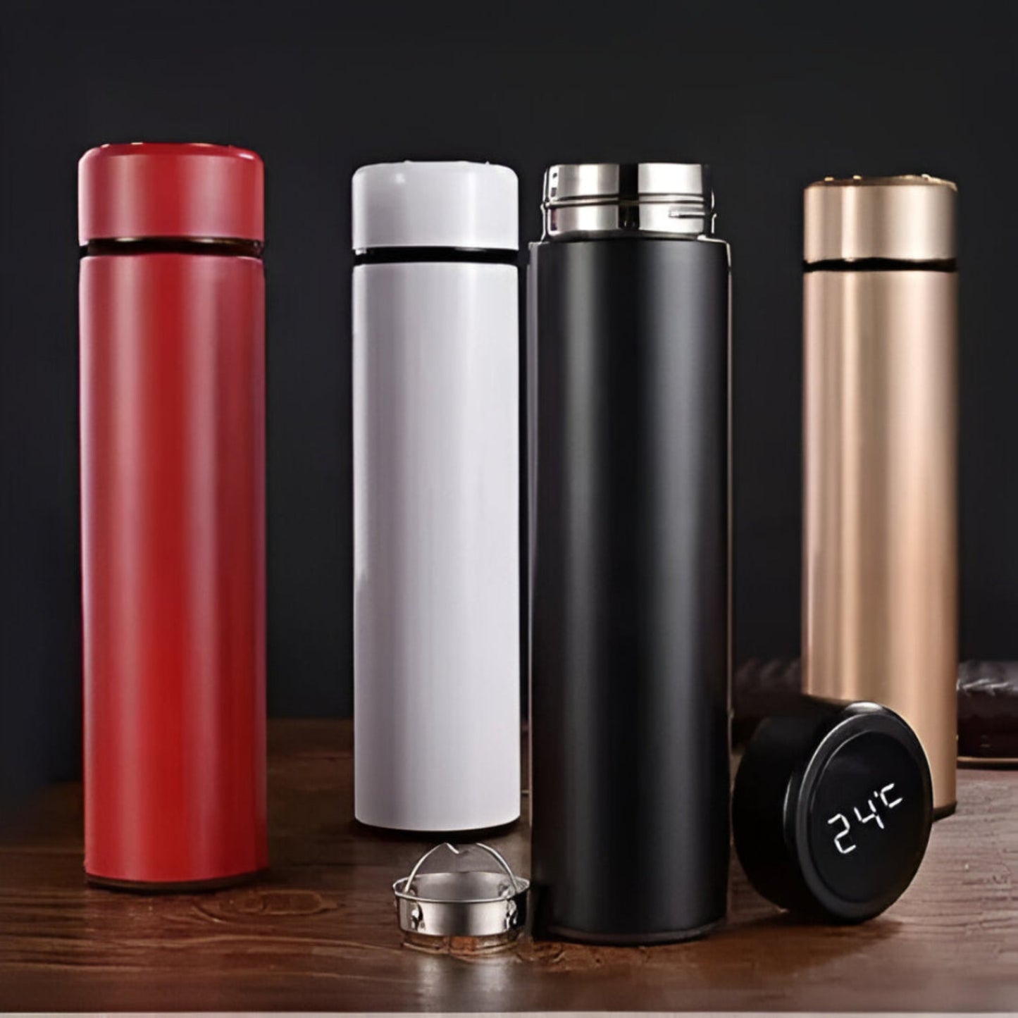 Smart Thermal Bottle with Temperature Display